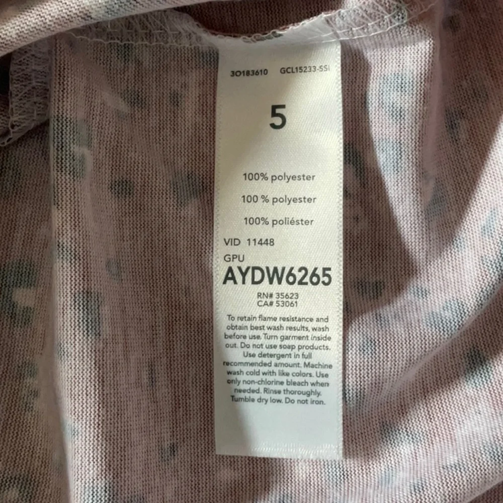 Carters Justice one you Girls pajama Dress Cat animal print size‎ 5